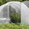 Serre Tunnel Tonneau En Polyéthylène 12 M² - Jardinière 4 X 3 M