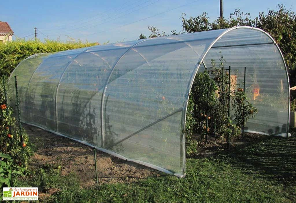 Bâche De Couverture Pour Abri De Culture Pied Droit Richel 3x8m – Image 2