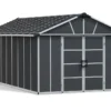 Abri De Jardin En Polycarbonate Et Aluminium Yukon 20 M² - Gris