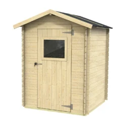 Abri De Jardin En Bois Brut 2 M² 16 Mm - Flavia