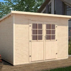 Abri De Jardin En Bois D’épicéa 219 Weka-Line T3 - 8,85 M²