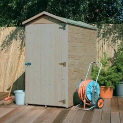 Solid Abri De Jardin En Bois Autoclave 12 Mm 2 X 1 M