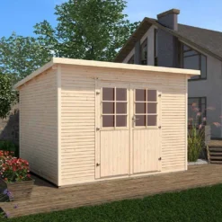 Abri De Jardin En Bois D’épicéa 219 Weka-Line T1 - 5,64 M²