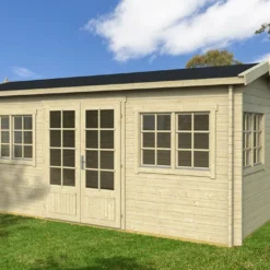 Abri De Jardin En Bois D’épicéa Brut Swindon – 19,98 M²