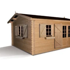 Abri De Jardin En Bois D'épicéa Brut 19,82 M² - Piscatoria