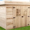 Abri De Jardin En Bois D’Épicéa Brut 11 M²