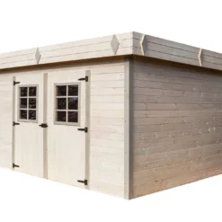 Abri De Jardin En Bois D’épicéa Brut 28 Mm – 16,77 M²
