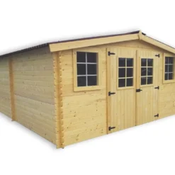 Abri De Jardin En Bois D’épicéa Brut 28 Mm - 20,97 M²