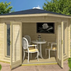 Abri De Jardin En Bois D’Épicéa Brut Oban 40 (4 M²)