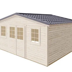 Abri De Jardin En Bois D’épicéa Brut Shelty+ 18 M²