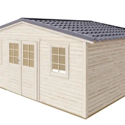 Abri De Jardin En Bois D’épicéa Brut Shelty+ 20 M²