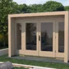 Abri De Jardin En Bois D’Épicéa Design 263 T3 - 8,7 M² (3 Coloris)