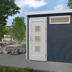 Abri De Jardin En Bois D’Épicéa Design 171 Weka-Line T1 - 5,6 M²