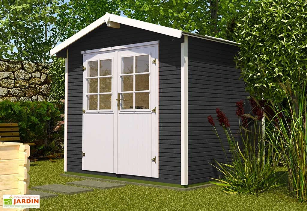 Abri De Jardin En Bois D’Épicéa WekaLine 7 M² (3 Coloris) – Image 5