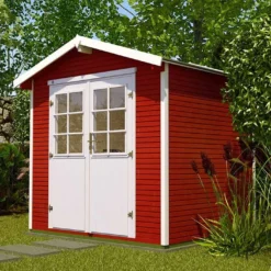 Abri De Jardin En Bois D’Épicéa WekaLine 7 M² (3 Coloris)