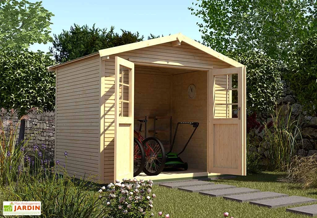 Abri De Jardin En Bois D’Épicéa WekaLine 7 M² (3 Coloris) – Image 3