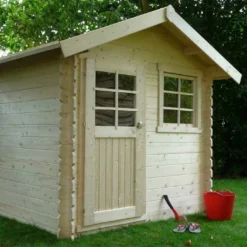 Solid Abri De Jardin Bois Laval 28mm 238x198