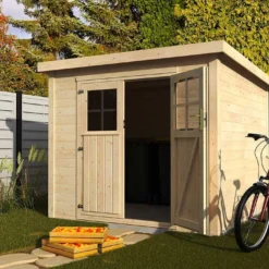 Abri De Jardin En Bois De Sapin Brut Talion 5,3 M²