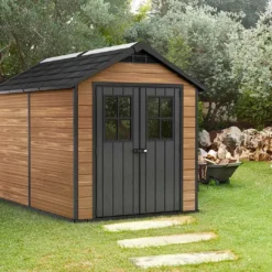 Abri De Jardin Keter En Résine Aspect Bois 6,5 M² Woodium 759