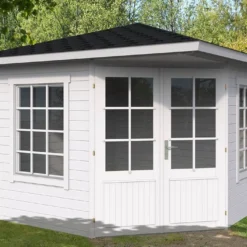 Abri De Jardin En Bois D’épicéa Brut Carmen – 8,82 M²