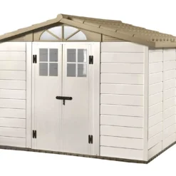 Abri De Jardin En PVC Evo 280 Beige (242x282cm)