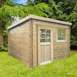 Solid Abri De Jardin En Bois Nevers 28mm (238x238cm)