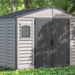 Abri De Jardin En PVC Duramax 8,05 M² Gris
