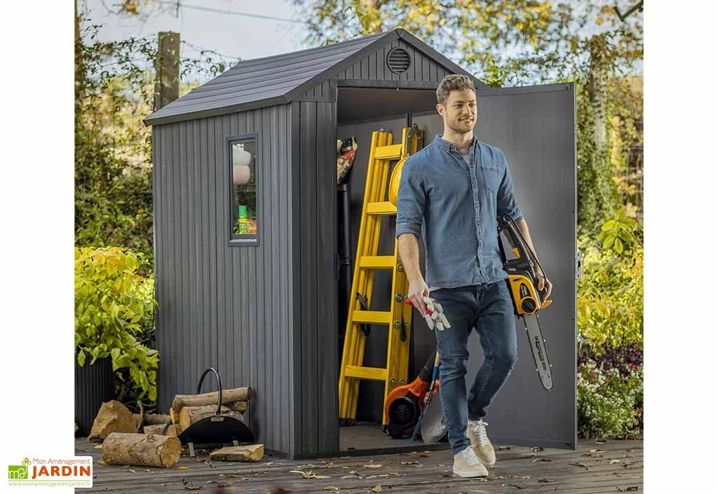 Abri De Jardin En Résine Darwin 46 – 2,3 M² – Image 2