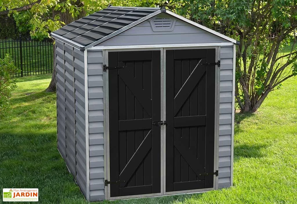 Abri De Jardin Skylight 4,2 M² Gris/Noir | Palram - Canopia – Image 2