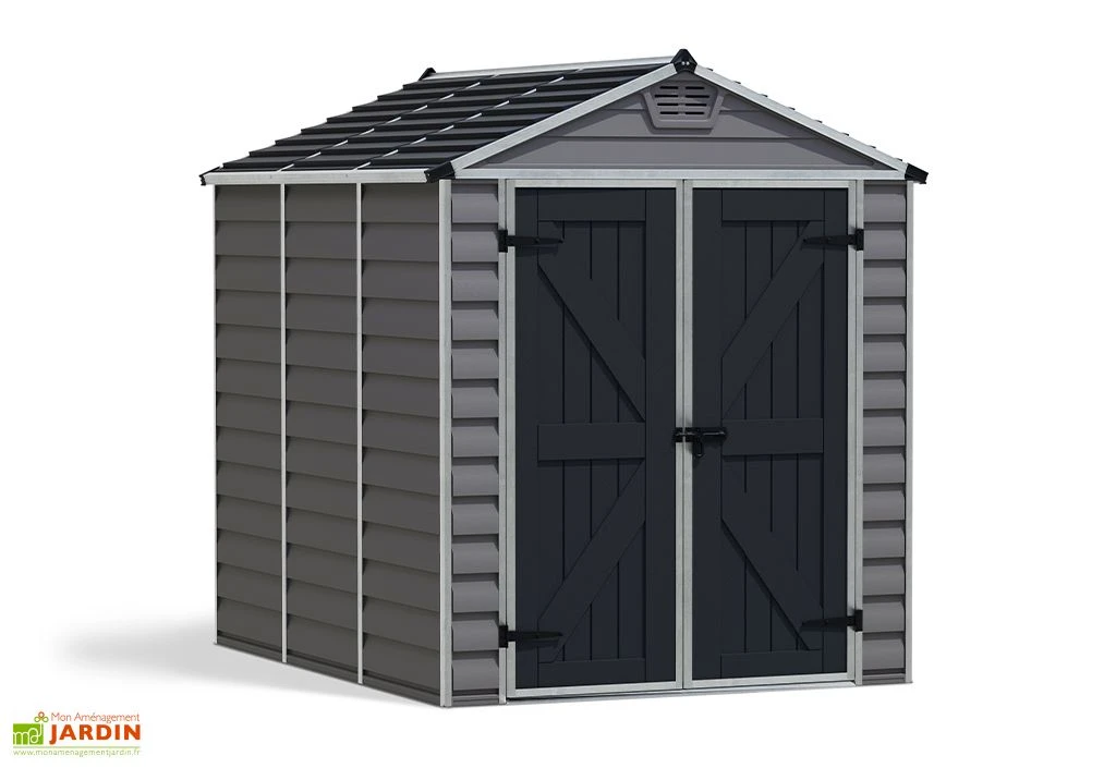 Abri De Jardin Skylight 4,2 M² Gris/Noir | Palram - Canopia