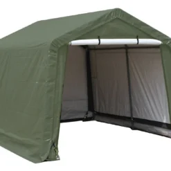 Abri De Jardin En Toile Renforcée Avec Porte Amovible - 305 X 305 Cm