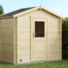 Abri De Jardin En Bois D’épicéa Brut Juno – 3,7 M²