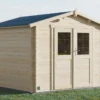 Abri De Jardin En Bois D’épicéa Brut Juno – 8,9 M²