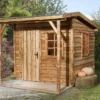 Abri De Jardin Bois Nature 2 Western