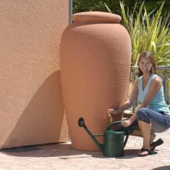 Garantia Cuve Récupération D'Eau Pluie Amphore Terracotta 300 L