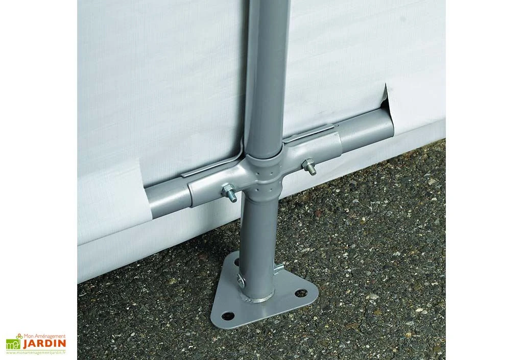 Abri De Jardin En Toile Polyéthylène Et Acier 5,76 M² – Image 2