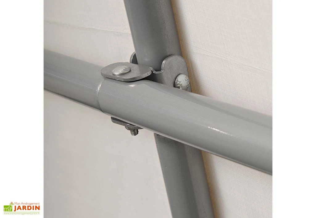 Abri De Jardin En Toile Polyéthylène Et Acier 9 M² – Image 4