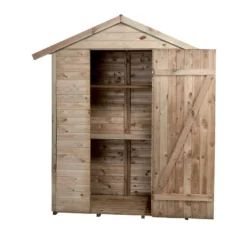 Armoire De Jardin En Bois L.193 X P.83 X 220 Cm Ep.15 Mm- Leo