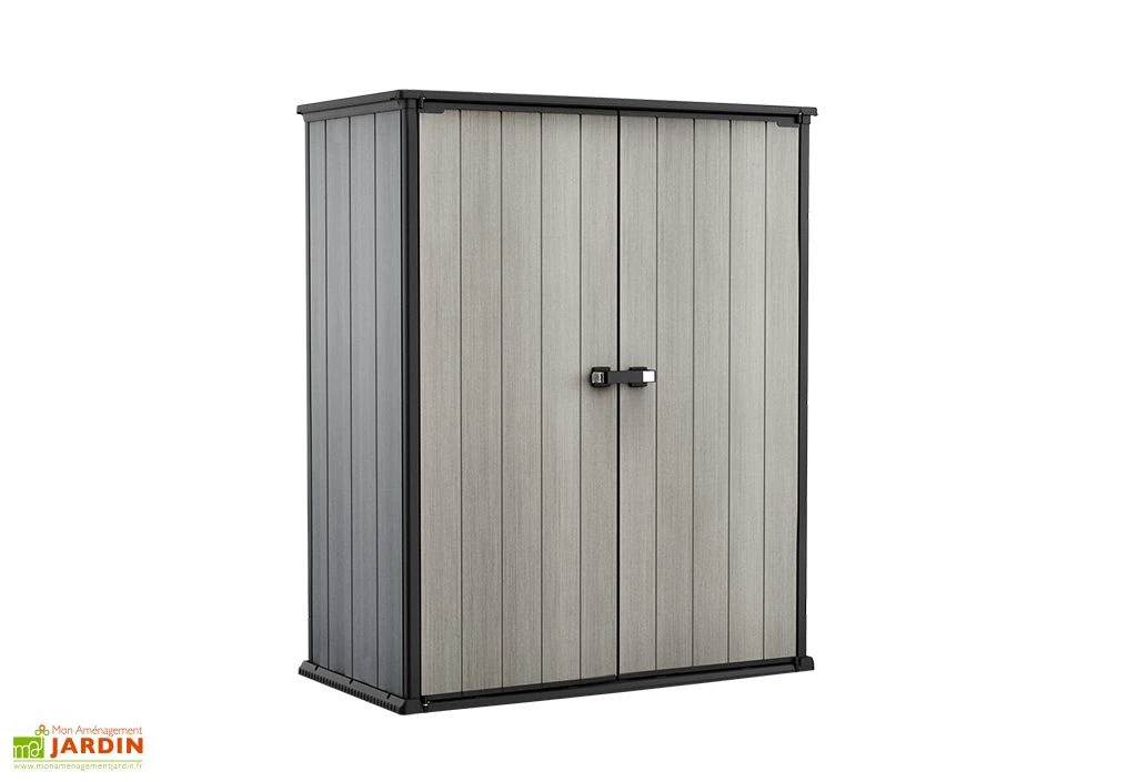 Armoire Haute Brossium En Résine (140 X 73,6 X 170) – Image 2