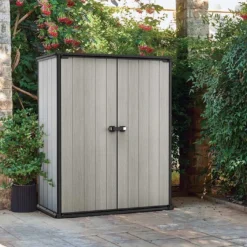 Armoire Haute Brossium En Résine (140 X 73,6 X 170)