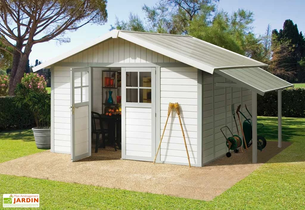 Grosfillex Auvent Pour Abri De Jardin PVC – Image 2