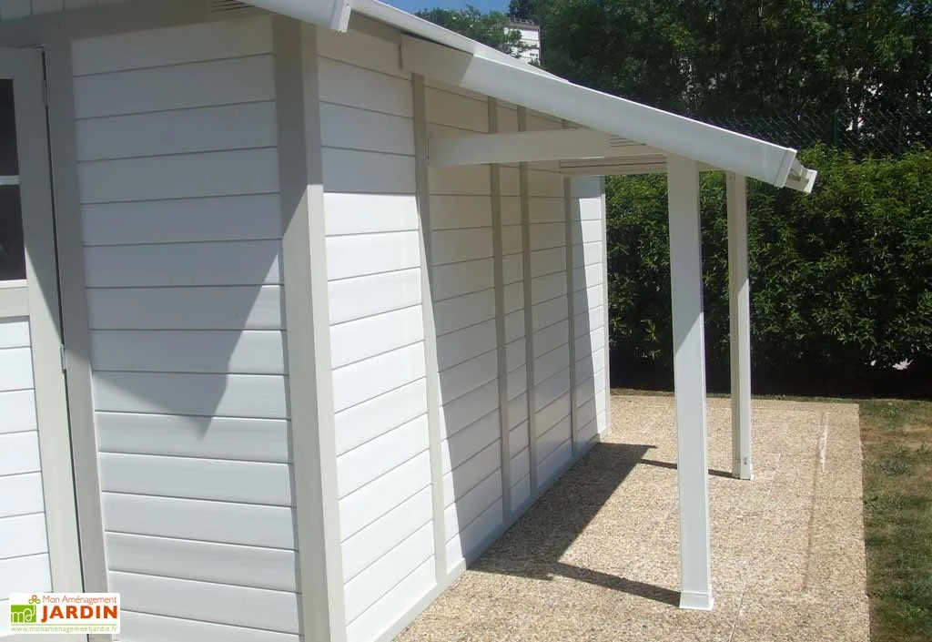 Grosfillex Auvent Pour Abri De Jardin PVC – Image 4