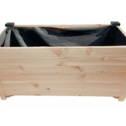 Bac à Fleurs Rectangulaire En Bois Douglas Non Traité - Premium