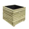 Bac à Fleurs En Bois De Pin Traité Autoclave KÜB 60 X 60 Cm