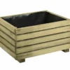 Bac à Fleurs En Bois De Pin Traité Autoclave KÜB 40 X 25 Cm