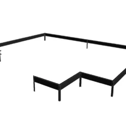 Base Pour Serre De Jardin Juliana Orangeri Anthracite 13 M²