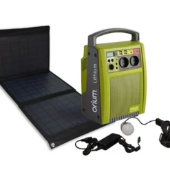 Batterie Nomade Solaire Izywatt 288 + Panneau Monocristallin Pliant 30 W