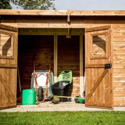 Abri De Jardin En Bois D’épicéa Traité Theora – 5,69 M²