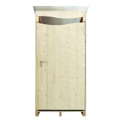 Toilettes Sèches Extérieures En Bois 120 X 105 X 215 Cm - Ventarèl