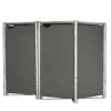 Cache-poubelle Double En Acier Et Composite Aluminium 139 X 80 X 115 Cm
